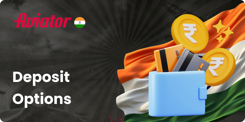 Aviator Game Deposit Options in India